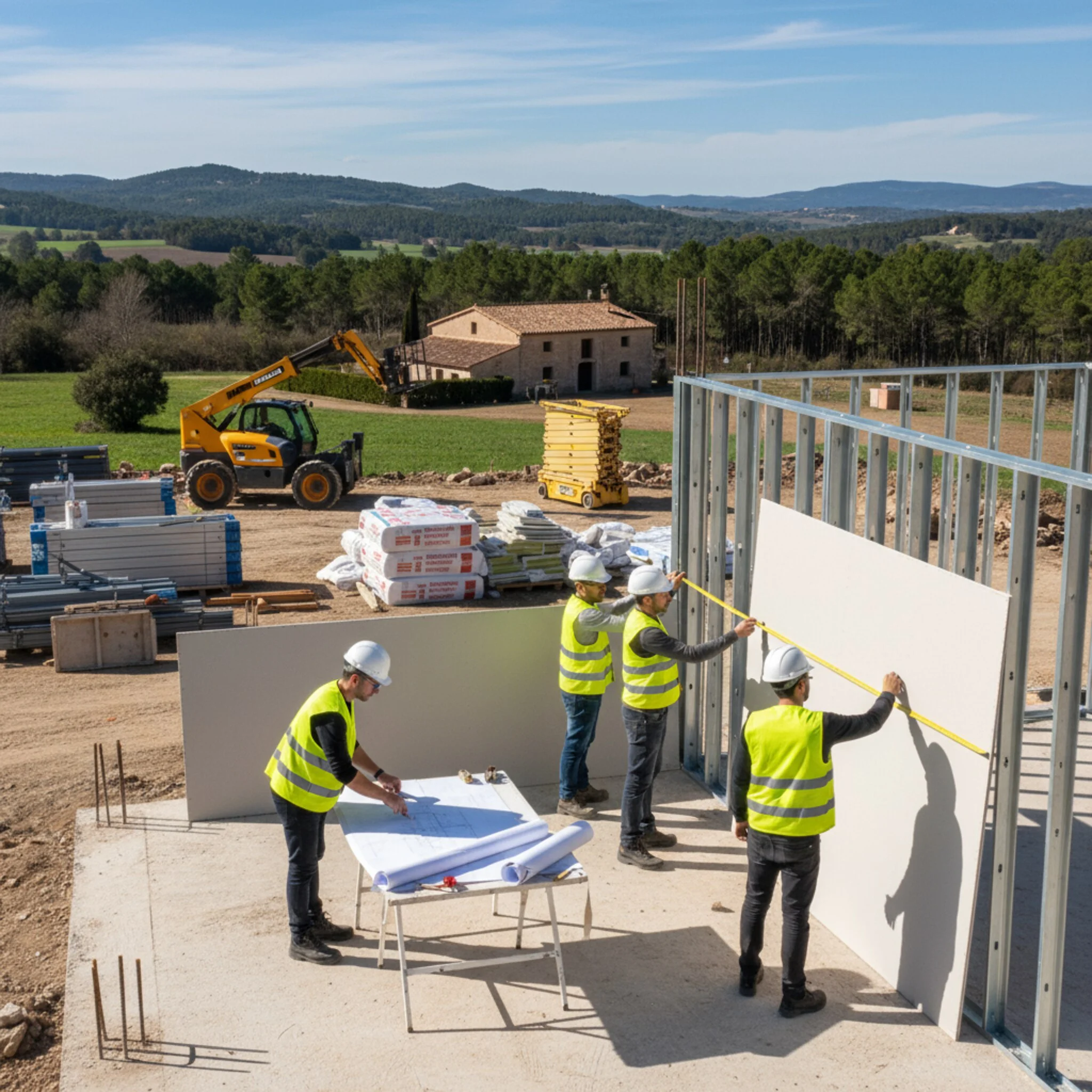 Professional construction planning in Girona